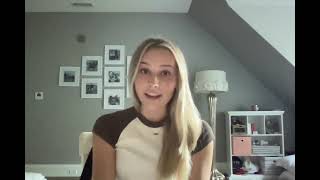 University of Iowa sorority rush introduction video Fall 2022