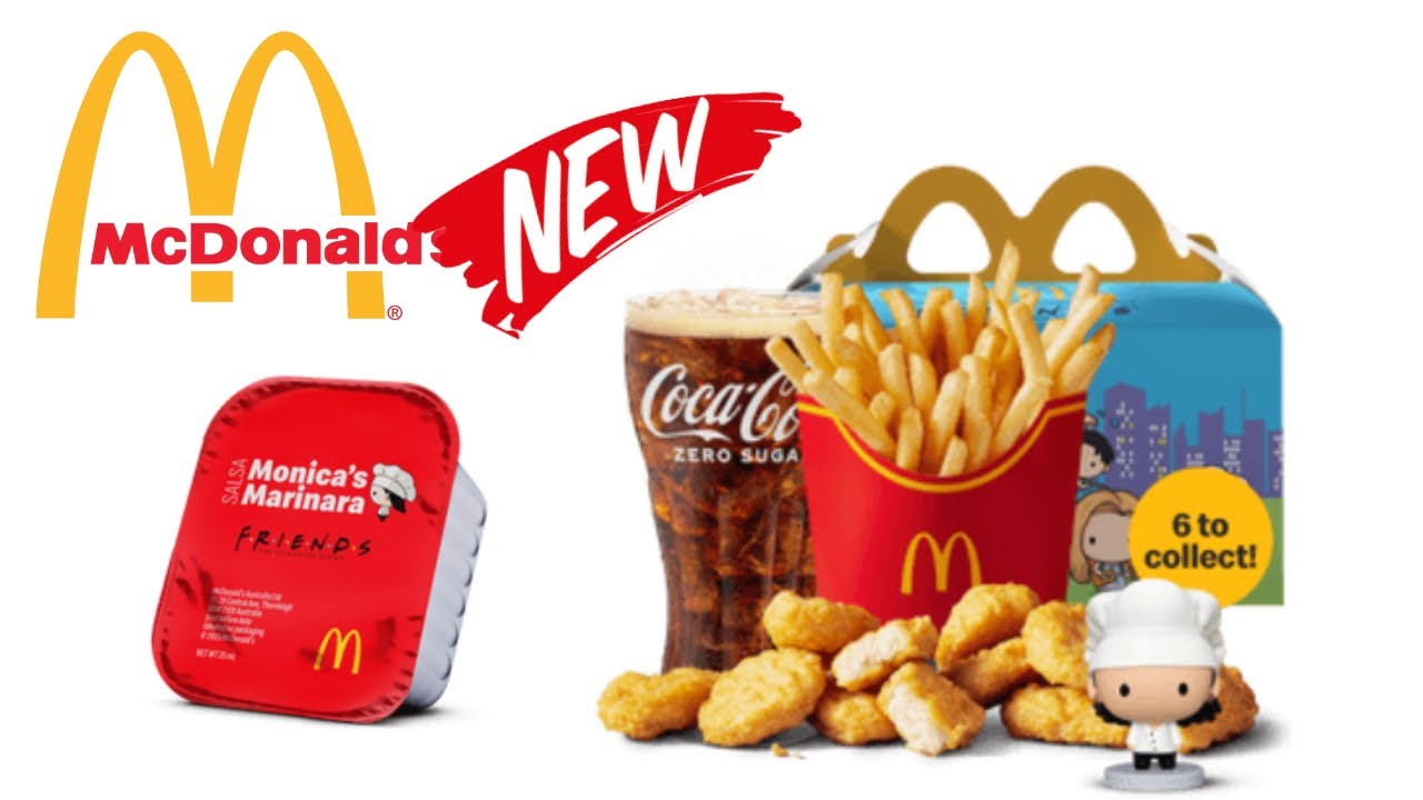 Checkout Basket McDonald’s Friends Meal with Monica Marinara Sauce