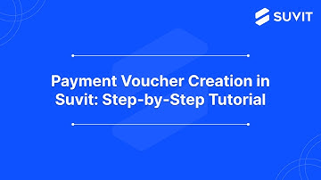 Payment Voucher Creation in Suvit: Step-by-Step Tutorial