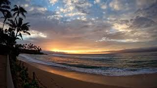 Time lapse Napili Sunset Maui