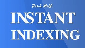 Rank Math Instant Indexing Plugin Tutorial (Video Instructions)