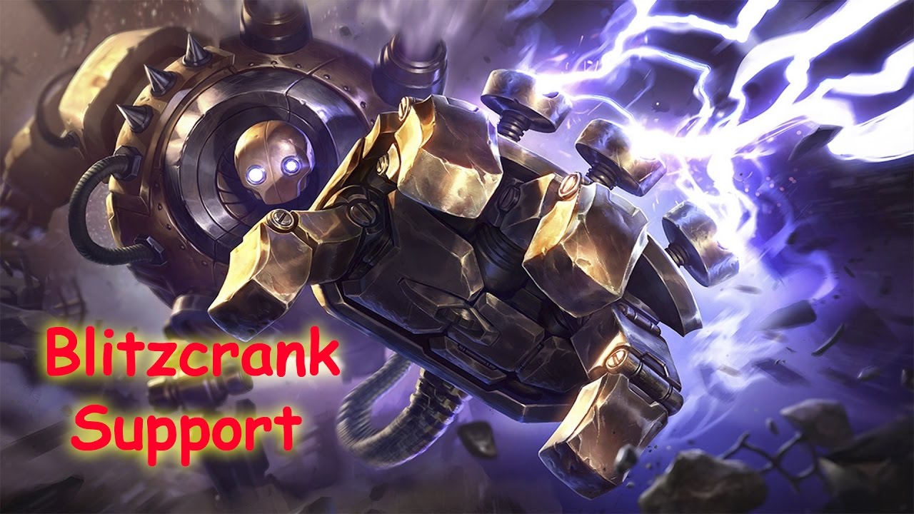 Insane Blitzcrank Support How to Get "S" ! League of Legends YouTube