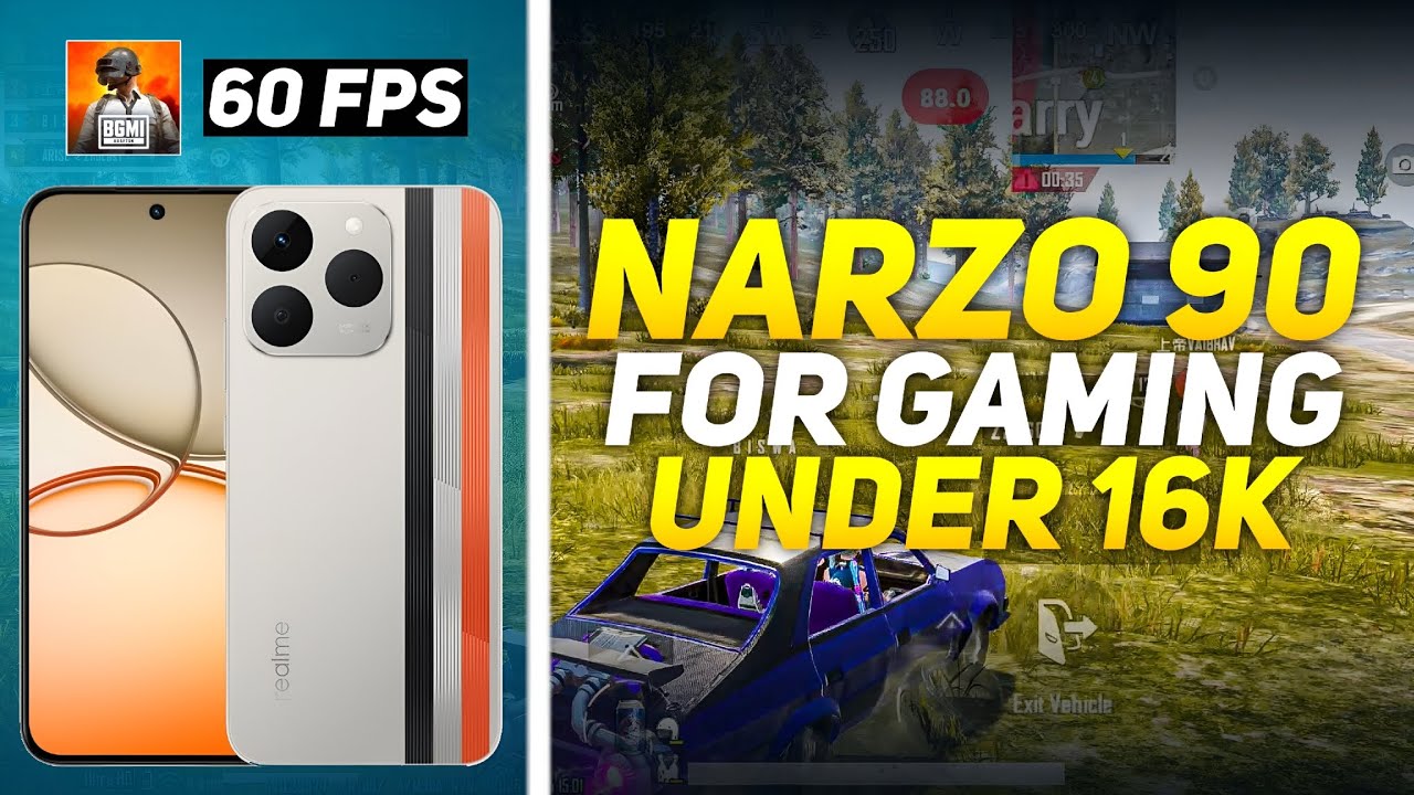 Realme Narzo 90 5g 🔥 Best Gaming Mobile Phone Under 15000 Rs ? 60 FPS BGMI TEST