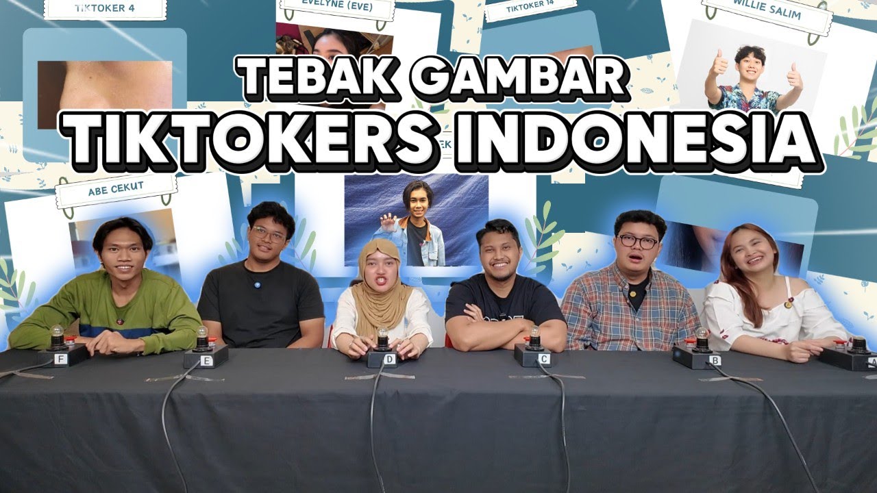 TEBAK GAMBAR TIKTOKERS INDONESIA!! GONG BANGETT GAME KALI INII!!