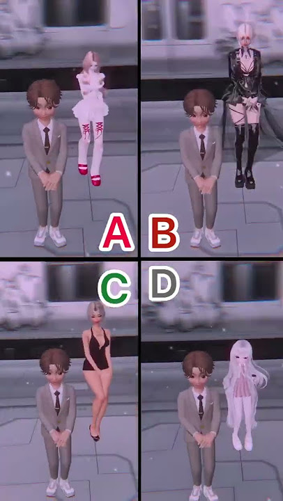 choose any one 🔥 || #zepeto #lovestory #zepetodance #cute #animation #spiderman #viral #shorts