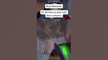 Good idea for door campers in #rust #shorts #viral #music #pubgmobile #god #csgo #quotes #whatsapp