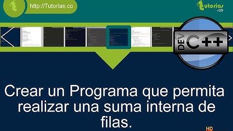 arrays – visual c++ (suma interna de filas)