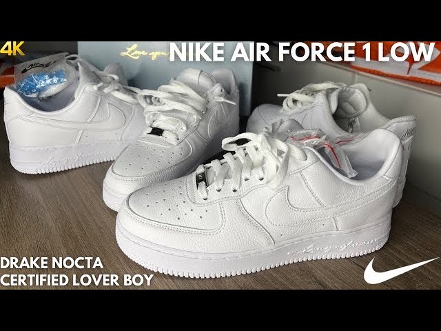 Drake NOCTA x Nike Air Force 1 Low Certified Lover Boy Release Date