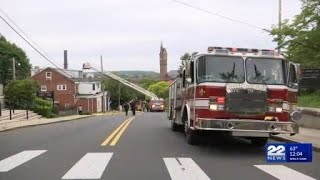Chicopee crews work to put out fire on Springfield Street