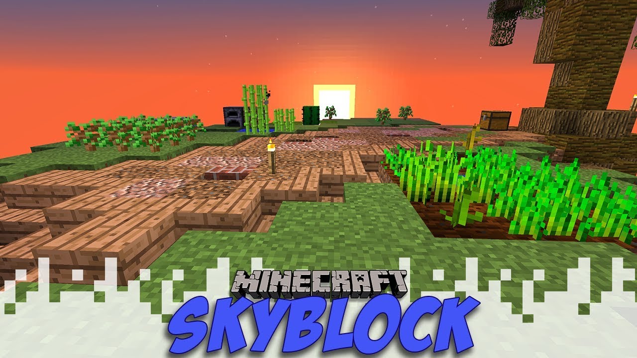 I Have No Idea What I'm Doing - Skyblock - EP01 (Minecraft) playthrough little monster at school