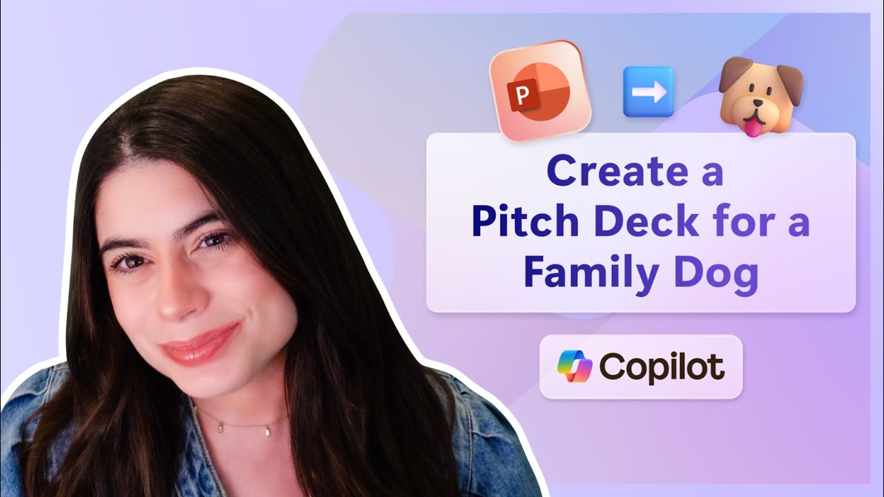 Use AI to make slides pitching a family dog: Copilot in PowerPoint | Microsoft 365