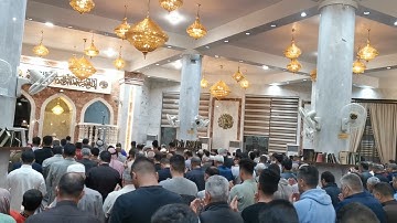 دعاء الوتر ليلة 6 رمضان 1444 هجري للقارئ محمد العكيدي في جامع خالد بن الوليد