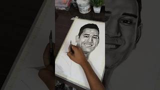 Ms Dhoni Realistic drawing (part-7)#shorts #youtubeshorts #youtube #drawing #msdhoni #artbyabhishek