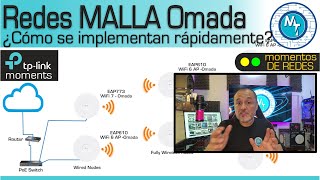 Redes MESH (MALLA) con puntos de acceso Omada: ¿Así de fácil es implementarla