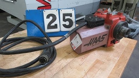 Haas HA5C Programmable Rotary Table With Cable and Connector