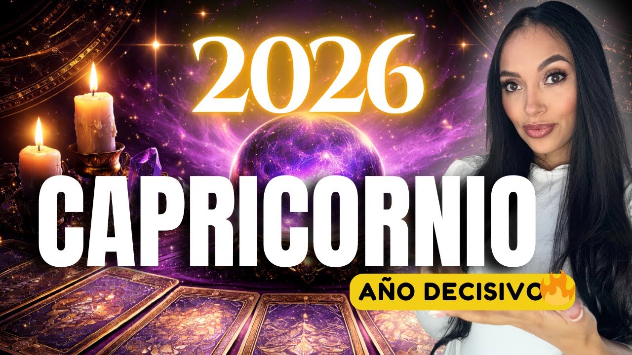 CAPRICORNIO LO QUE TE LLEGA EN 2026🔥PREDICCIONES