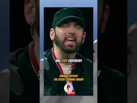 Eminem Says The Grammys Is A Fake Vote They Get You There To Promo Your Show To Stiff Real Artists 😔