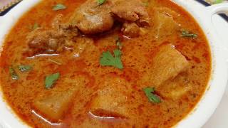 Chicken Korma | Chicken Korma Recipe In Hindi | Chicken Potato Korma | चिकन करी | Mazedar Kitchen