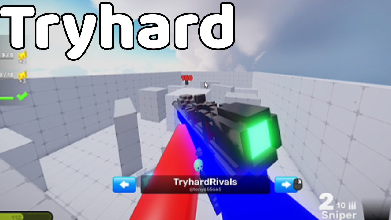 Try Hard Rivals Avatar So I Destroyed a Tryhard in Roblox Rivals.. - YouTube