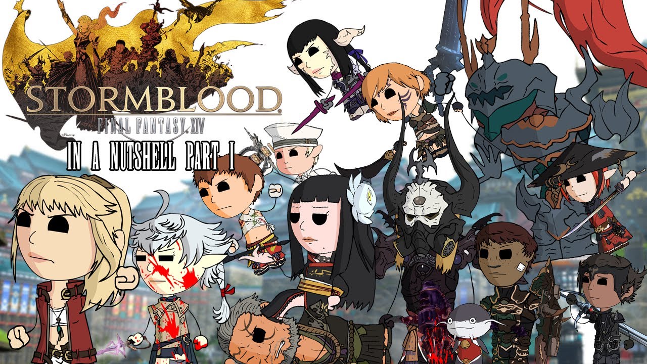 Final Fantasy XIV Stormblood In a Nutshell! Part 1 (Animated Parody)