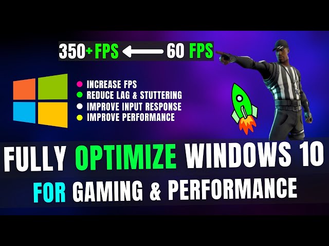 Optimize Windows 10 & 11 for Gaming & Performance! (Tutorial 2022