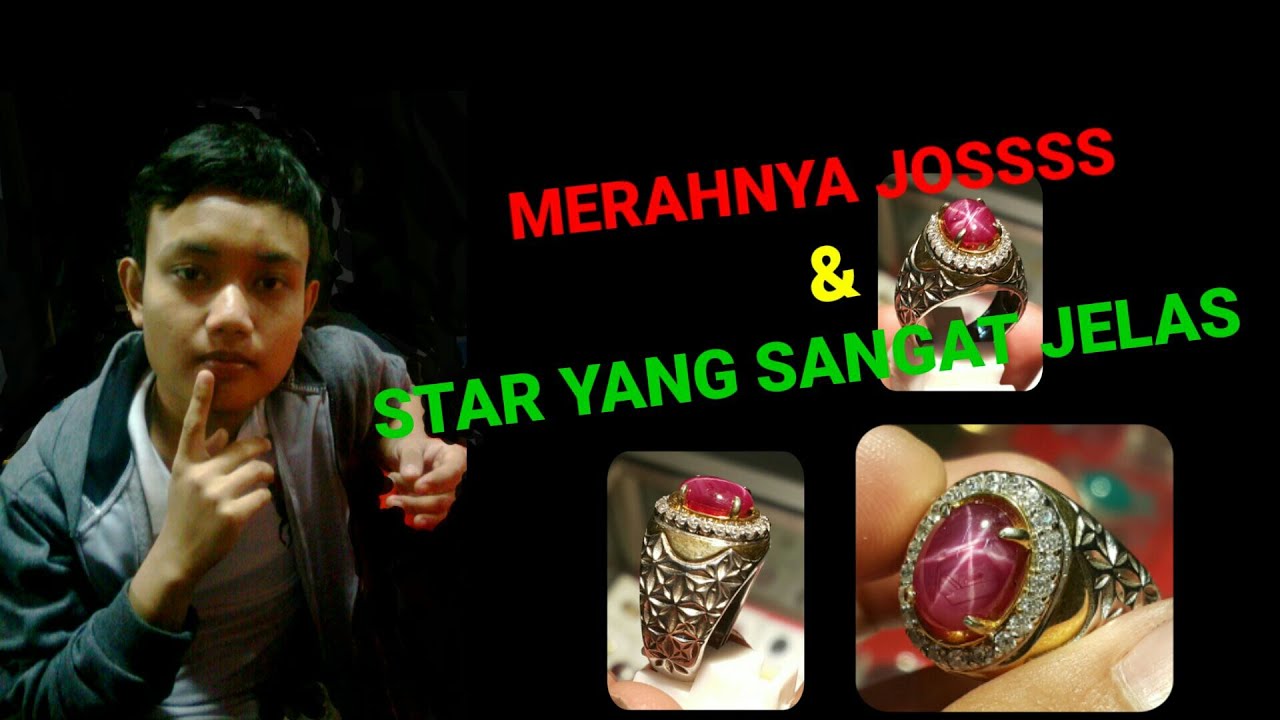 NATURAL RUBY STAR 💍 MADAGASKAR