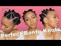 The simple SECRET to the perfect Bantu Knots on Natural Hair | feat. My Natural | KopanoTheBlog