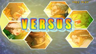 (PS4) Marvel vs Capcom 2 Gambit Wolverine Rogue arcade mode