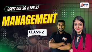 CSEET Oct'26/Feb'27 | New Syllabus [Management - Class 2] MEPL Classes