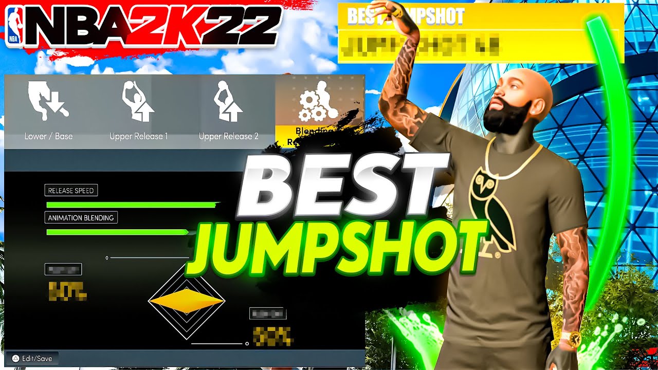 The Best JUMPSHOT in NBA 2K22.. YOU NEED THIS BASE AND BADGES FOR