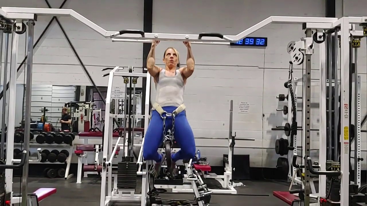 Badass Weighted Chin Ups CGBFITNESS YouTube