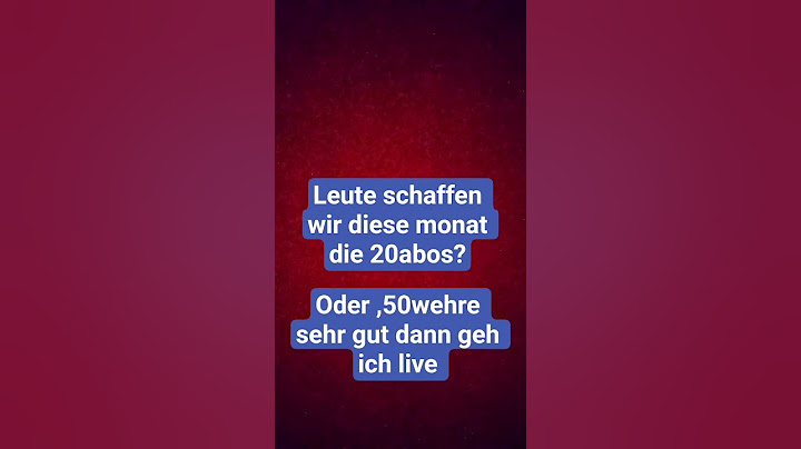 schaffen wir es