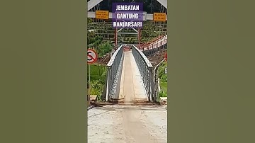 Jembatan Gantung Banjarsari #shorts