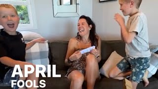 Dad & Sons' Hysterical April Fools Prank