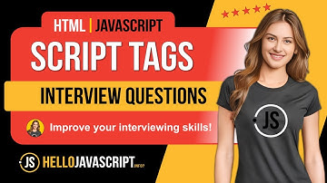 HTML Script Tag: JavaScript Interview Questions & Answers #javascript