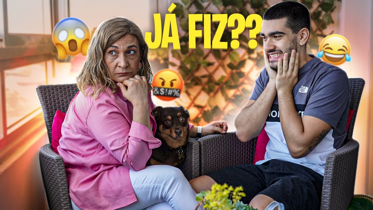IRRITEI A MINHA MÃE  * JÁ FIZ, NUNCA FIZ !! * 😂😂