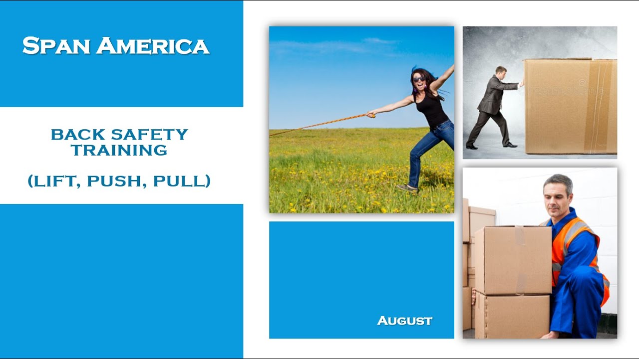 OSHA (Aug) Back Safety Training YouTube