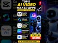 AI Se Video Banao FREE 😳 | Top 5 Apps 2026 🚀#AIVideo #FreeApps #CapCut #KlingAI #Canva #InVideoAI