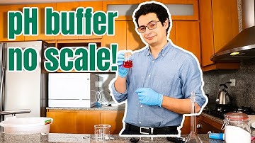 How to make pH buffers from scratch, DIY, no scale required!