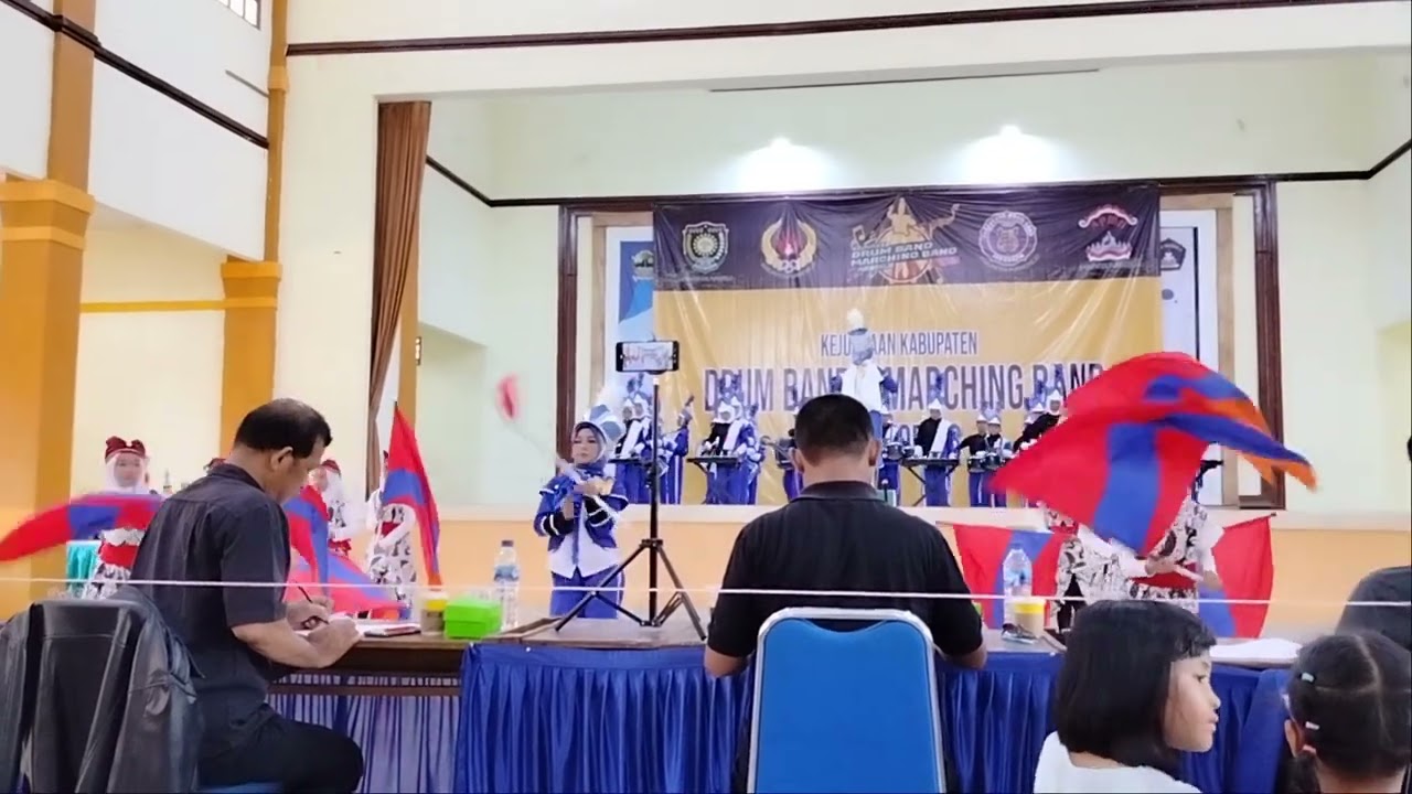 Lomba Drumband & Matching Band di SMA N 7 Purworejo