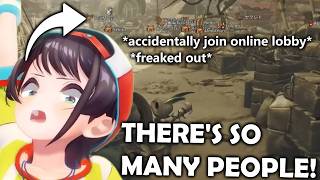 Subaru Accidentally Went Online & INSTANTLY Panicked 💀😭 (Monster Hunter Wilds)