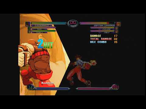 MvC2: Juggernaut 2x Headcrush combo