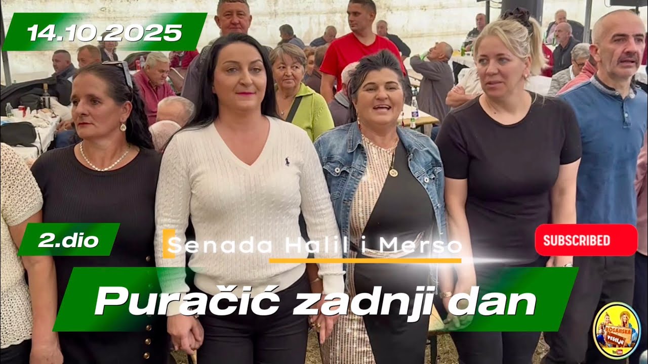 Bosanski Oktobar Fest Puračić zadnji dan Lom u kolu Muz; Senada Halil i Merso (2.Dio) 14.10.2025