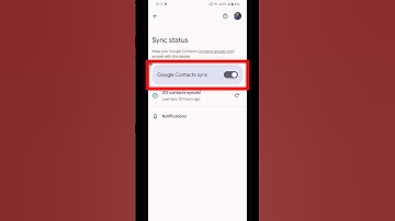 How to sync contacts on your Google Account | Contacts Sync Kaise kare Gmail Account me #shorts​