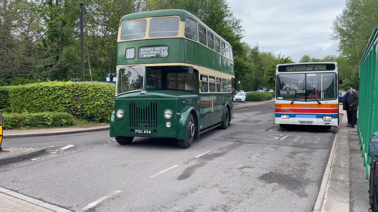 Leyland Titan PD2/24 | POU494 | Ex King Alfred | St Catherine’s Park & Ride | 06/05/24