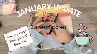 Debt Payoff, Savings & Business Growth Update | January Update 2026