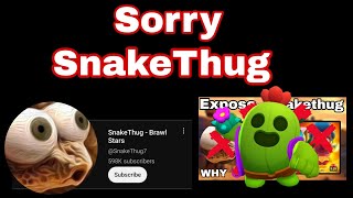 I Did Mistake 😭 #snakethug #brawlstars #bsgaming #brawlstarsshorts #soloshowdown #hyra #supercell