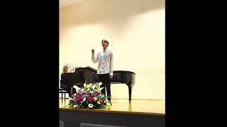 In der Fremde – Schumann (Lied) | Baritone | Live
