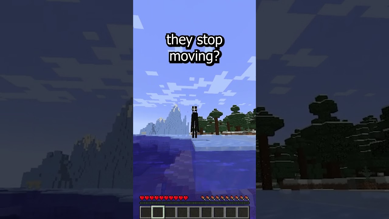 Enderman Staring Trick | Minecraft Shorts