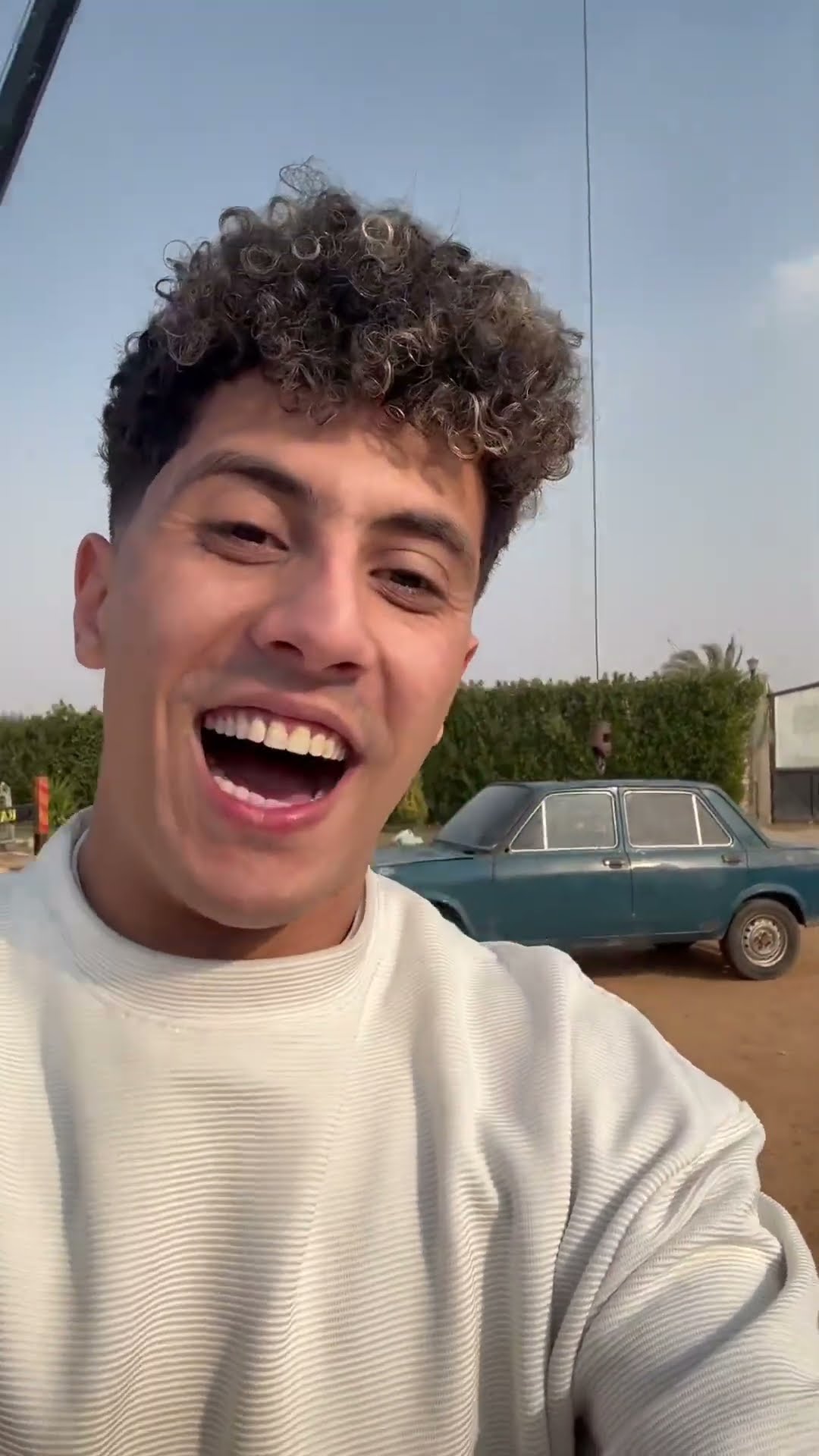 عربيه جدو اتكسرت??